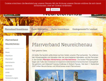 Tablet Screenshot of pfarrverband-neureichenau.de